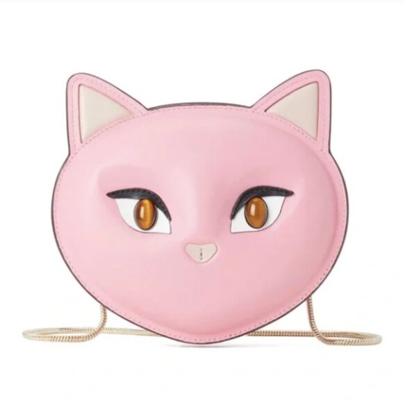 kate spadePink Opaline Cat Crossbody Bag